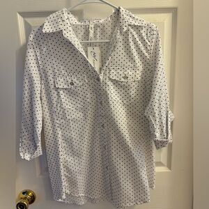 NWT | NY Collection Button Down | Size L